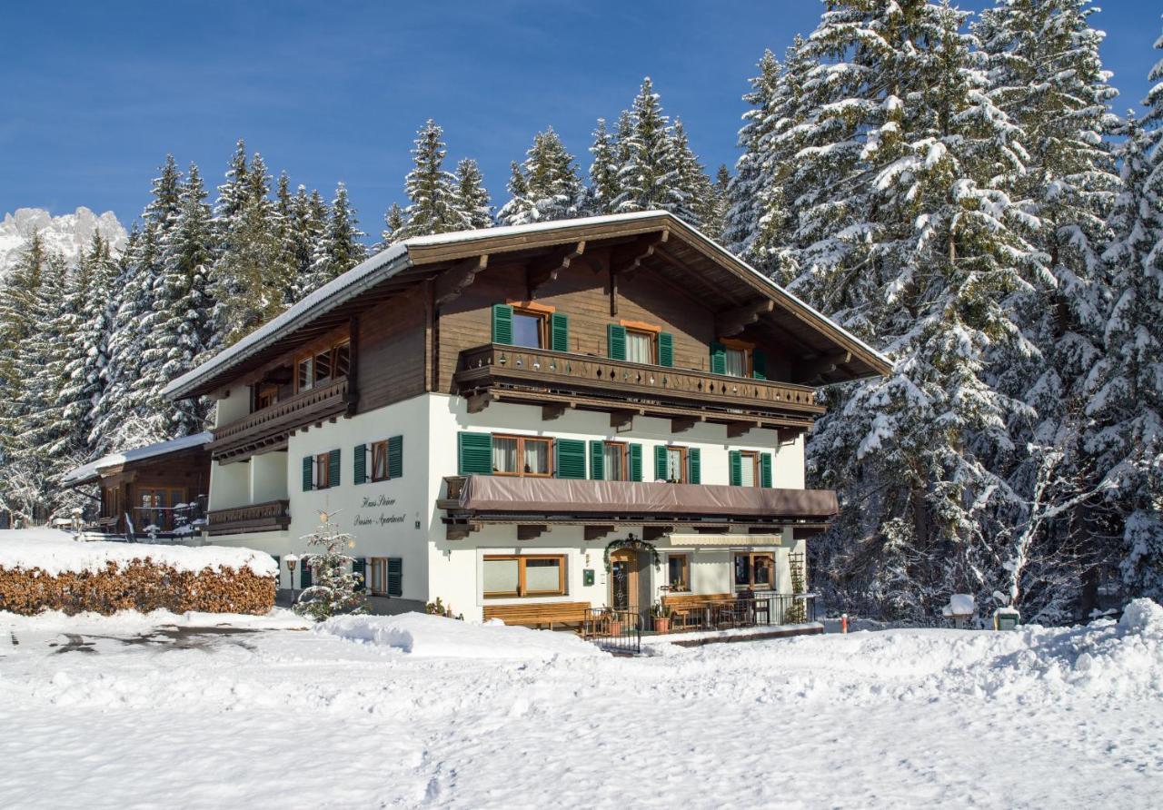 Otto Steiner Appartements Pension Ellmau & Wilder Kaiser Екстериор снимка